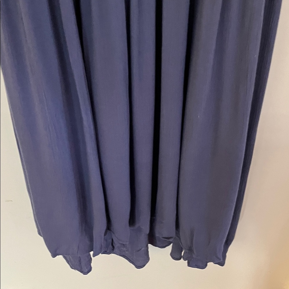 💙✨ Free People Indigo Embroidered Sleeveless Rayon Dress – Size XS ✨ - Picture 7 of 11
